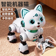 科学怪兽儿童玩具女男孩3-6-7岁生日ai狗猫遥控车机器人新年礼物
