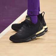 耐克（NIKE）男鞋 Lebron 16 詹姆斯16代 黑白缓震耐磨实战篮球鞋AO2595-006 BQ5970-BQ5969-007 黑金 国王 43
