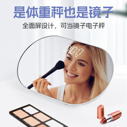 LOT迷你体脂秤新款女生精准耐用小型电子秤高精度便携mini体重秤登机 【体重秤】Type C充电升级款