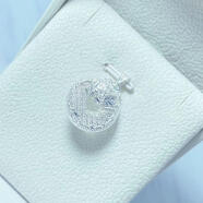 绝世情缘老凤凰纯银灵动流苏福袋吊坠2023新款单独坠子项链女款990足银镶 足银990花丝立体龙平安扣吊坠