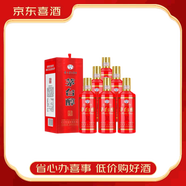 茅台（MOUTAI）【喜酒】贵州茅台醇系列 53度 酱香型白酒 收藏自饮 新老款随机发 500mL 6瓶 茅台醇盛世玉液中国红