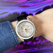 斯沃琪（Swatch） 石英机芯 植物陶瓷行星 男表 瑞表 42mm 咖啡色表盘 咖啡色表盘