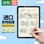 绿联适用 iPad Pro11/Air5/4类纸膜2022/2021/2020款 苹果10.9英寸平板电脑绘画书写磨砂肯特纸膜