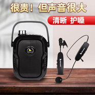 iBanana 老师讲课用无线麦克风小蜜蜂领夹式教室多功能扩音器户外摆摊便携教师上课用叫卖导游扬声器 双人【领夹式话筒+头戴式话筒】