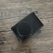 圣音洛卡西欧ZR系列相机专用皮套轻便耐用保护好 黑色+肩带