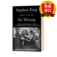写作这回事 On Writing 斯蒂芬金创作生涯回忆录 A Memoir of the Craft Stephen King 英文版进口英语书籍onwritingwell 英文原版