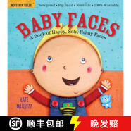 【3-4周达】Indestructibles: Baby Faces: A Book of Happy, Silly, Funny Faces: Chew Proof · Rip Proof · N~