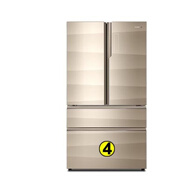 适用于海尔冰箱密封条门封胶条 十字对开 BCD-728WDCA 密封圈 门吸 下抽屉门封条