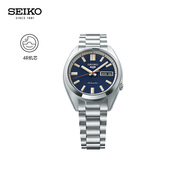 精工5号手表男女款复古运动休闲中性时尚机械腕表情侣送礼 节日礼物 SRPK87K1