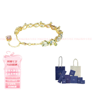 施华洛世奇（SWAROVSKI）镶嵌合金镀金镀银仿水晶手链男女同款情侣款多色七夕情人节礼物送 多色 F 品牌原盒