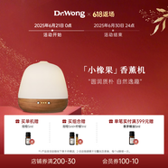 Dr.Wong「小橡果」香薰机8小时喷雾卧室香薰精油专用声波加湿器香薰机 小橡果遥控款单机