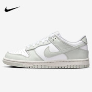 耐克NIKE女休闲板鞋 DUNK 百搭高中生运动鞋FB9109-124白灰35.5