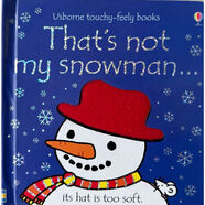 英文儿童纸板书可爱触摸very first /that s not my 早教启蒙多款 SNOWMAN