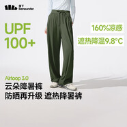 蕉下（beneunder）阔腿裤休闲裤子女士垂坠感宽松防晒运动长裤透气春夏款AL206