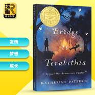 BridgetoTerabithia通往特雷比西亚的桥英文原版奇幻冒险小说纽伯瑞儿童文学奖通往特比利亚的桥进口 仙境之桥
