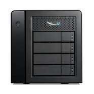 PROMISE TECHNOLOGY 4盘位 雷电存储 小型磁盘阵列 雷电3/USB3 大容量硬盘 硬件RAID5 R4 64TB