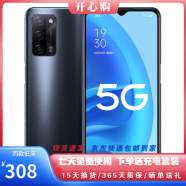 OPPO A55 二手5G 全网通5000mAh长续航6.5英寸后置AI三摄亿级像素 二手手机 律动黑 6G+128G【全网通 / 5G】 95新