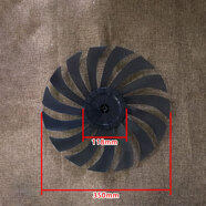 先锋合适先锋电风扇DLD-D7/D12/FS35-19A 15叶刀翼叶片350MM扇叶配件