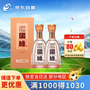 今世缘 柔雅国缘 柔雅型白酒 42度 500ml*2瓶双瓶装 婚宴喜酒送礼