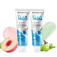 严迪（YANDY）严迪1460高氟焕白牙膏牙齿矫正专用含氟防龋亮白防 110g/炫齿白牙膏一支+健齿白1支