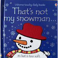 英文儿童纸板书可爱触摸very first /that s not my 早教启蒙多款 SNOWMAN