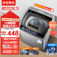 长虹阳光洗衣机10公斤全自动洗烘一体波轮洗衣机大容量内筒自清洁以旧换新补贴20%家用小型洗衣机除螨杀菌 【一键洗涤+强力风干+桶自洁】 波轮 6.5kg