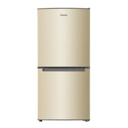 奥马（Homa）106升典雅金双门冰箱静音节能小冰箱迷你电冰箱经典金 标准