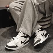 耐克（NIKE）休闲鞋男鞋乔丹 飞人Air Jordan Legacy 312 AJ312低帮篮球鞋 HV1811-101白色黑冷灰 40