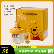 川岛屋（KAWASIMAYA）生日礼物女生送闺蜜杯子马克杯实用礼品伴手礼 维尼熊马克杯(礼盒装)350ml