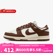 耐克（NIKE）女鞋Dunk Low OKHR摩卡粉棕巧克力色做旧低帮板鞋运动休闲鞋 DD1503-124 36.5