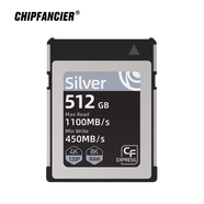 CHIPFANCIER影视飓联名联名CFexpressTypeB存储卡R52R5CR3GH6官方标配 Silver512GB影视飓风联名款