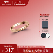 丹尼尔惠灵顿（DanielWellington）dw戒指男饰品玫瑰金情侣对戒520礼物送男友DW00400026