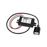 涂影Ride5TUWIN骑行记录仪支架配件新款 降压线8-85V转5V