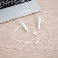 索尼（SONY）WI-SP500 SP510半入耳式挂脖无线运动蓝牙耳机跑步耳麦 SP510白色9裸机 官方标配