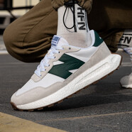 新百伦官方旗舰鞋子男鞋透气2025新款秋冬季休闲运动跑步鞋增高阿甘鞋女 新百伦-NB237灰色绿 39