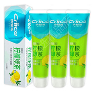 纳爱斯牙膏纳爱斯牙刷清新口气防蛀维他命C营养学生家庭装牙膏 90g*3支纳爱斯柠檬绿茶牙膏 165g