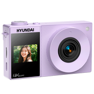 【9成新】HYUNDAI韩国现代ccd数码相机拍照旅游拍摄专用手持vlog摄影照相机学生党可上传手机入门级前后双屏可自拍  