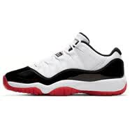 耐克Air Jordan 11 Retro Low “Concord Bred” 漆皮 康扣 潮流运动  36.5
