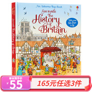 165元3件 usborne出品精装 英文原版绘本See Inside偷偷看里面揭秘系列大开本 幼儿童英语童话故事图画书 科普百科常识翻翻洞洞书 英国历史