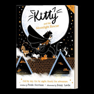 警察猫咪凯蒂 月光救援 KITTY AND THE MOONLIGHT RESCUE 进口原版 英文章节桥梁书 牛津大学出版社