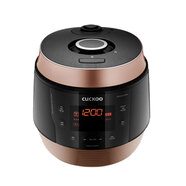 CUCKOO【自动温度调节装置】韩国原装进口电饭煲CRP-QS1010FG 银 5L 金色CRP-QS1010FG5L