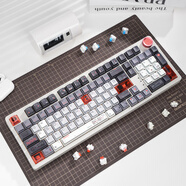 SKN青龙4.0 机械键盘 三模无线键盘 98配列键盘 Gasket结构客制化键盘 ZMK/QMK方案 2U大键0 青龙4.0曜-凯华极地狐轴【核动力键帽】
