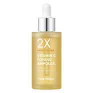 谜尚韩国直邮原装missha5代紫瓶精华原液70ml夜间焕肤提亮修护 Tony Moly 2X维生素C精华50ml