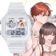 遥绾惜我就想蹭你的气运周边手表电子表学生动漫周边男女腕表手表礼物 【象牙白】z10674我就想蹭你的气运 礼盒包装