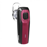 HYUNDAI/现代无线蓝牙耳机单耳商务挂耳式开车通话运动长待机耳塞 波尔红【升级Type-C接口+送备用耳帽+可旋转耳 标配