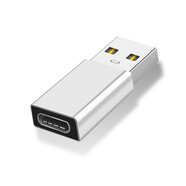 华为（HUAWEI）适配typec转转接头OTG转换器tpc小米安卓接口手机笔记本电脑通用连接U盘鼠标键盘苹果PD充 【银色】USB3.0转Type-C转接头1个装 其他