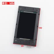 RIHAO电梯外呼显示板GOW-43液晶显示器外召面板4.3寸适用爱登堡配件 黑屏白字
