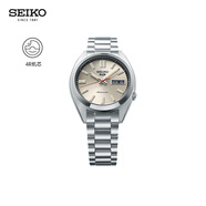 精工5号手表男女款复古运动休闲中性时尚机械腕表情侣送礼 节日礼物 SRPK91K1