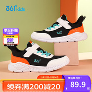 361° 男女童跑鞋 中大童儿童运动鞋透气舒适春秋季跑鞋 橙36