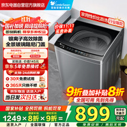 小天鹅（LittleSwan）波轮全自动洗衣机家用 10公斤大容量 银离子除菌 TB100PURE6 玻璃阻尼门盖 家电国家补贴 以旧换新